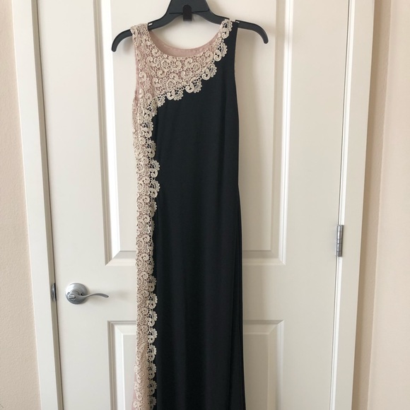 black corset dress prom Queendancer Women Sparkly with Slit A Line Formal Kids Voile Lace final-sale Color:Yellow